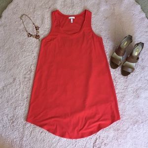 Leith Red Cayenne Tank Dress